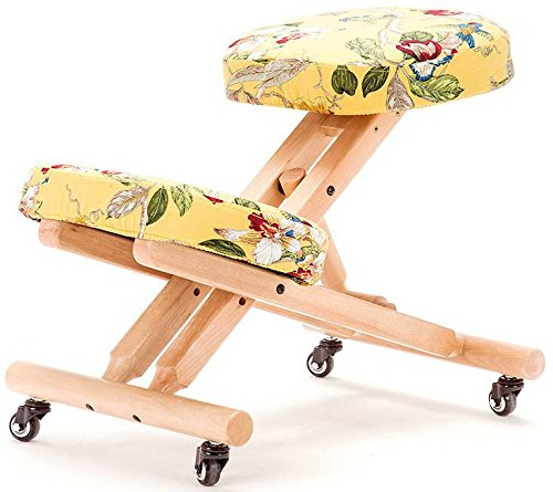Bezug für ergonomischen Kniestuhl, gelb