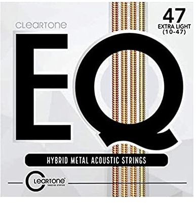 Cleartone EQ Hybrid Metal Acoustic Strings 10-47 · Cuerdas guitarra acúst.