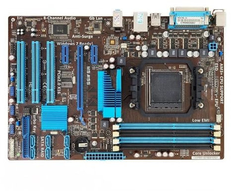 QWEOWW Scheda Madre del Computer Fit for ASUS M5A78L Le AMD 760G Socket AM3+ DDR3 32G SATA2 USB2.0 ATX