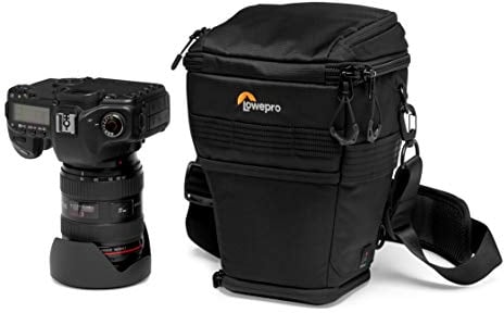 Lowepro ProTactic TLZ 70 AW DSLR toploader - expand to hold up to 24-70mm f/2.8 and lens hood with portrait grip - camera gear to personal belongings - for DSLR Like Canon 5D - LP37278-PWW