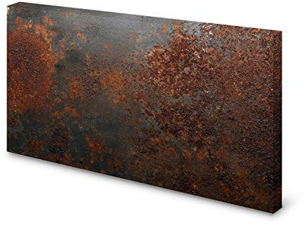 Magnettafel Pinnwand Bild Rost Rostoptik XXL gekantet Größe 60 x 40 cm