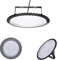 500W UFO LED Projecteur LED, LED High Bay Light 50000LM 6500K Blanc Froid, UFO Ultra-mince Projecteur Intérieur, IP65 Industriel Éclairage Spotlights, Pour Ateliers, Gymnases