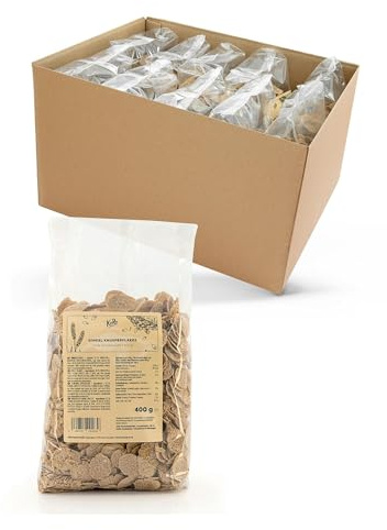 KoRo - Fiocchi di farro senza zuccheri aggiunti 10 x 400 g - non zuccherati - super croccanti - perfetti per il muesli