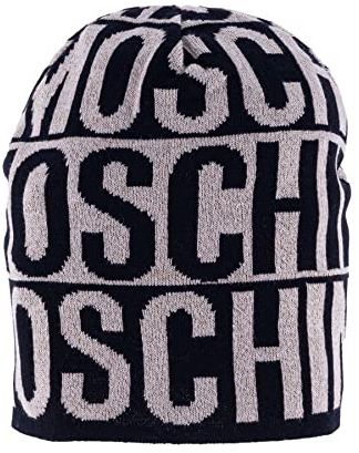 Moschino Haselnuss-Schal mit goldfarbenen Nieten