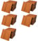 Casaria Piastrelle Legno Acacia 55pz Certificato FSC® Mattonelle 5m² ad Incastro 30x30cm Esterno
