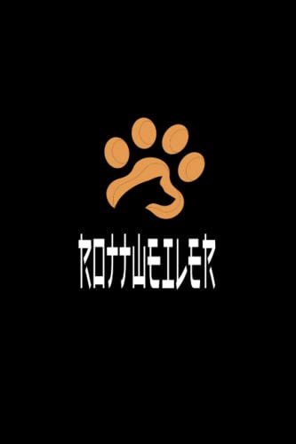 Rottweiler: Journal Rottweiler Notebook Wide Ruled Notebook Rottweiler Journal 110 Lined Pages 6x9