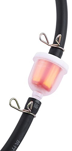Filtro Benzina Minimoto + Minicross 2 Tempi Cinese Filtro Benzina Kit Filtro Gas Carburante In Linea per Motocicletta Set Filtro Olio con Clip per Tubi E Tubo Auto