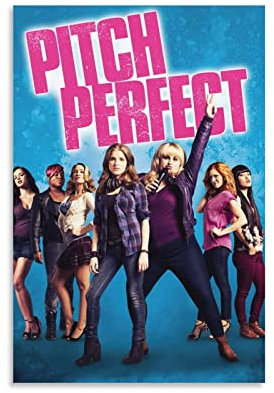 TSALF Kunstdruck Poster Kein Rahmen Pitch Perfect Filmposter Leinwand Wandkunst Raumbilder Geschenke Dekoration 60x90cm