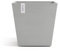 Ecopots Blumentopf Rotterdam Weiß Grau - 35 x 35 cm quadratisch klein - mit Bewässerung - Pflanzentopf aus Recycling Kunststoff - Übertopf modern für Indoor und Outdoor