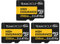 TEAMGROUP THUSDX256GIV3065 High Endurance Micro SDXC UHS-I U3 V30 4K 100MB/s (Designed for Monitoring) (3-Pack)