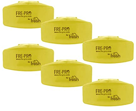 Cut360 Fresh Eco Bowl Clip Duftclip/Duftspender für Toilette, Bad, Duft:Citrus, 6 Stück