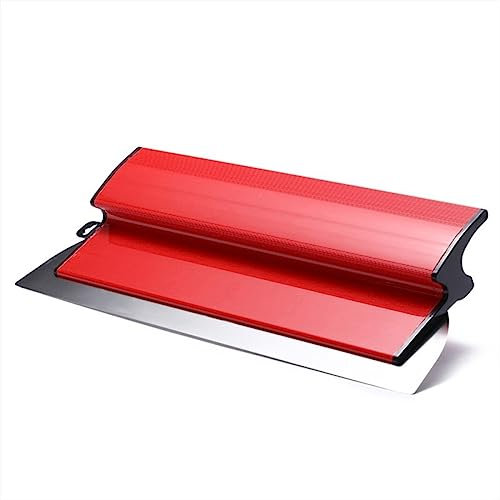 GIFRAN Drywall Skimming Stainless Steel Skimmer Putty Knifes Spatula Flexible Wall Scraping Blade Wall Levelling Tool Scraping Wall plastering Plaster Trowel (Size : 25CM)