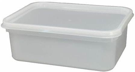 We Can Source It Ltd – 1L Reusable Ice Cream & Food Storage Containers with Lids – Stackable, Airtight, Freezer & Dishwasher Safe – Perfect for Meal Prep, Kitchen Organization – Pack of 100