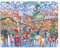 Larsen EA3 Christmas Market Puzzle I Christmas Jigsaw with 140 Pieces I Classic Puzzles for the Christmas Season I Christmas Puzzle for Ages 6 and Up