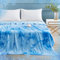Elegear Kühldecke 2in1 Selbstkühlende Decke, Japanische Arc-Chill 3.0 Q-Max>0,5 leichte Sommerdecke doppelseitige, absorbiert Körperwärme, kühlende Decke für Bett Sofa, Tie Dye Blau 150 x 200 cm