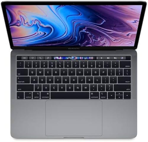 2019 Apple MacBook Pro con 2.4GHz Intel Core i5 (13-pulgadas, 8GB RAM, 1TB SSD) (QWERTY Inglés) Gris Espacial (Reacondicionado)