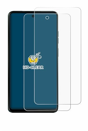 BROTECT 2 Stück Schutzfolie für Motorola Moto G04s Displayschutz Folie Made in Germany, Ultra-Klar