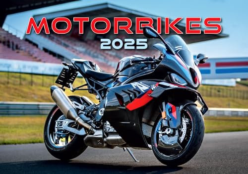 Motorbikes Motorräder Motorrad Kalender 2025 Wandkalender Wall Calendar 45x31,5 cm