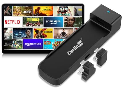 CarlinKit Auto-TV-Mate nur für Autos mit werkseitig verkabelter CarPlay-Funktion, kompatibel mit Fire TV-Sticks – nahtloses Streaming, keine zusätzlichen Geräte erforderlich, 2,4 GHz WLAN/unterstützt