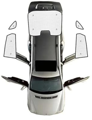 Parasoles Coche para Ford para Fiesta MK6 B299 Hatchback 2009 2014 2015 2016~2017 Parasol para Ventana Automóvil Parasoles para Parabrisas Cubiertas Protección Solar Coche(Rear sunshades)