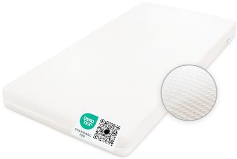Ehrenkind® Kindermatratze PUR MESH | Baby Matratze 120x200 Standard 100 by Oeko-TEX | Babymatratze 120x200 aus hochwertigem Schaum und Hygienebezug