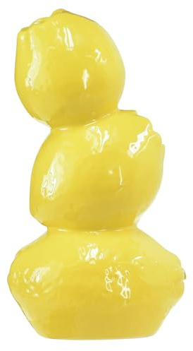 WERNER VOß Vase, Zitrone, Gelb, Keramik, 11 x 8 x 15 cm