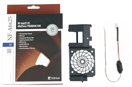 Fan Bracket for PS2 Fat Noctua - ABS Plastic Cooling Mount for NF-A4x10 Fans, Tool-Free Fit Cooling Upgrade Kit for PlayStation 2 (Quiet Overheat Prevention Solution) (Fan Bracket)