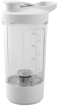 Electric Shaker Bottle - High Speed Mixer Cup, Automatic Protein Blender | 4.13x3.39x7.48 inches Rechargeable Drink Mixer Machine, Portable smoothi Shaker Bottle, Gym Bottle for Fitness Drinks