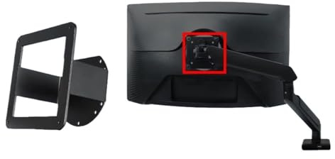 VESA Monitor Adapter,Compatible For Samsung,Odyssey G6 G65B G7 NEO G7 G75 G70A 27 28 32 Monitor Stand