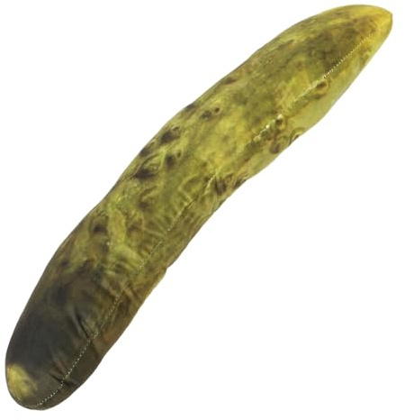 Abaodam Essenskissen in Gurkenform, 68cm, Weiches Plüsch mit PP Baumwolle
