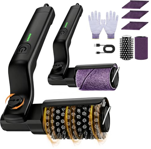 Electric Grill Brush, Cordless BBQ Grill Cleaning Brush with Adjustable Angle Rechargeable Cleaner, 3-Speed Power, 90-Min Runtime, for Cast Iron Stainless Steel Grates Kitchen Outdoor Cooking Backyard