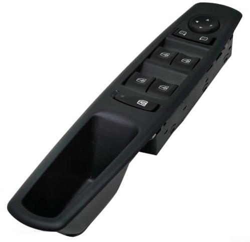 ZWEquipint Interruptor maestro de elevalunas eléctrico para Renault Megane MK3 para laguna Grand 2007-2016 LHD Control lateral del conductor 254000008R