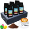 C&T – Oster Kaffee-Geschenkset mit 6 x 65 g Röstkaffees aus Guatemala, Mexiko, Bolivien & mehr (Gemahlen)