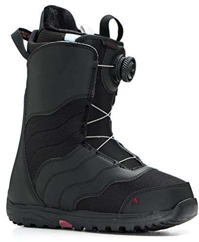 Burton Mint BOA Snowboard Boots Black Womens Sz 8