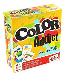 Shuffle Color Addict: klassisches Kartenspiel, 7+, 2-6 Spieler, 15 Minuten Spielzeit, 110 Karten