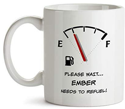 Ember Mug - AA143 Funny Time to Refuel Coffee Cup