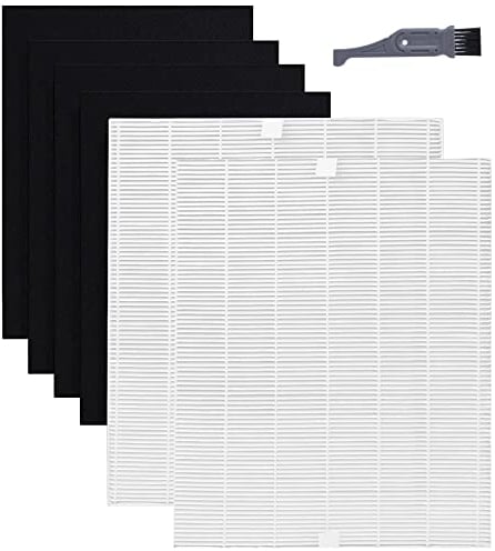 I clean Replacement Air Filter for Coway Airmega AP-1512HH and Airmega 200M Air Purifi-er, 2 Premium HEPA Filter and 4 Carbon Pre-Filters, Compared to Part # 3304899