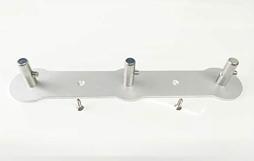 HL-Perfektion-in-Edelstahl Kompatibel für KitchenAid kompatibel 3er Halterung für Flachrührer Knethaken Schneebesen 1Stück Metall