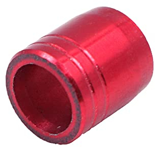 CENPEK Einfach zu installierender Bogenschießen-Ring, 20 Stück, explosionssicher, Pfeilring, Bogenschießen-Ring (rot, 7,6 mm)
