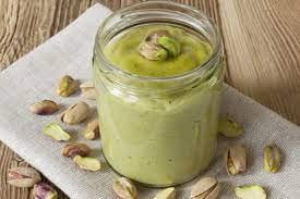 dolci passioni , PASTA PISTACCHIO PURO SICILIA 100% AL NATURALE SENZA COLORANTE PER CREME GELATI E VARI UTILIZZI IN PASTICCERIA , 500 grammi