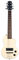 Carry-on By Blackstar Mini Vintage White Electric Guitar – Perfect for Kids and Adults, Beginners and Travel