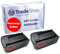 Trade-Shop Lot de 2 Batteries Li-ION 36 V 4500 mAh pour Hilti TE6-A36 AVR, TE6-ALi, Te 30-A36, CPC 36V, WSR 36-A, WSC 7.25-A36, WSC 7.25-A, WSC 70-A36 remplace B36/3.9, 222222 03932, 418009
