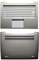 UVERLY Nuovo Compatibile for Lenovo IdeaPad 330S-14 330S-14IKB 330S-14AST Palmrest Superiore/Laptop Base Inferiore Copertura della Cassa Argento (Color : C And D Shell)