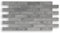 Grace Baltic – Panneaux muraux 3D pour décoration murale intérieure en PVC (20, Brique grise.)