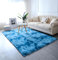 linyingdian Hochflor Teppich wohnzimmerteppich Langflor - Teppiche für Wohnzimmer flauschig Shaggy Schlafzimmer Bettvorleger Outdoor Carpet. (Blau, 160x230cm)