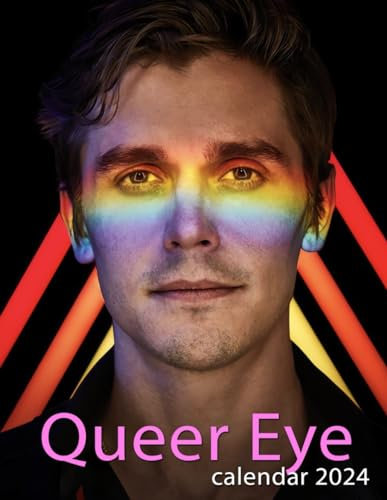 Calendar 2024: Great Gift For Queer Eye, Beloved Fan and Collectors, Jan 2024 to Mar 2025, 17 x 11 Opened, Kalendar, Calendrier