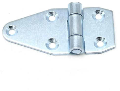 XJJ-107 Electric Meter Control Box Distribution Box Door Hinge Switch Cabinet Hinge Equipment Control Industrial Cabinet Hinge 1Pcs (Color : Iron Galvanized)