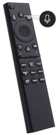 Telecomando universale per Samsung con funzione vocale, telecomando TV Samsung per tutte le Smart TV Samsung con pulsanti Netflix