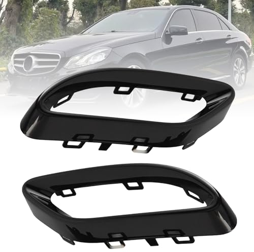Endrohrabdeckung, Schwarz Glänzend Auto-Auspuffblende, Ersatz für Mercedes Benz A B C E GLC CLS-Klasse W205 W117 W177 W253