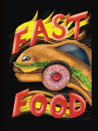 2025 - 2029 Five Year Monthly Planner: Fast Food by Heatherlyn Heath Martin